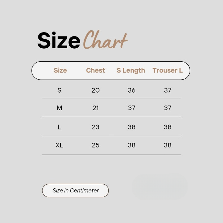 Saphire Suit Size