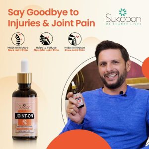 Sukoon JOINT-ON Essential Oil Blend for Pain In Joints