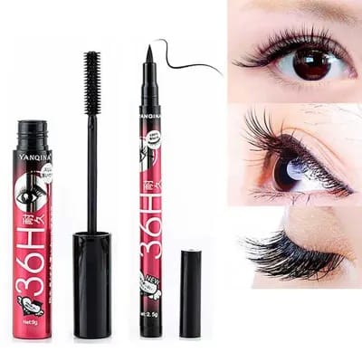 36H Eyeliner Marker Pen and Waterproof Mascara