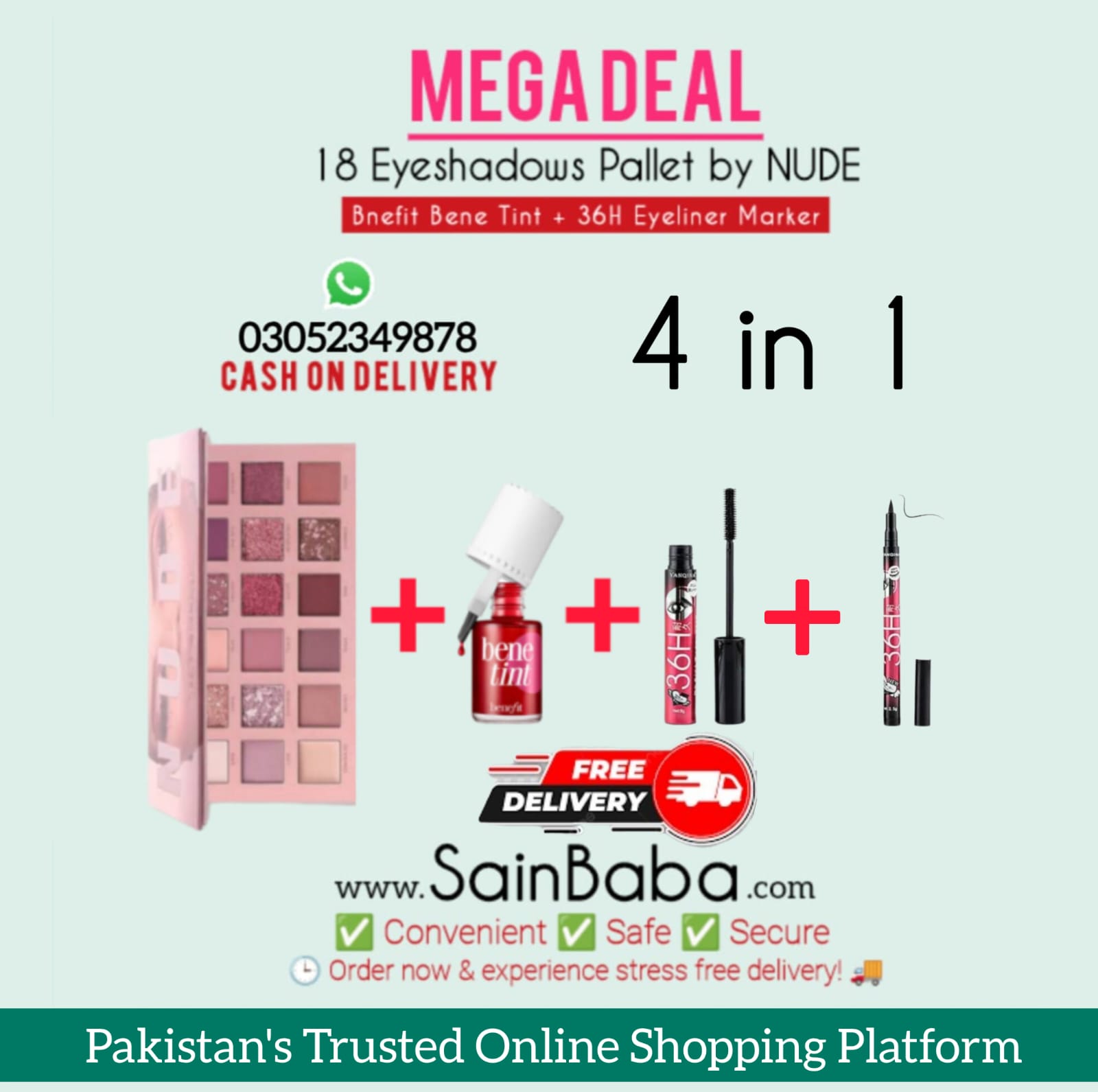 4 in 1 Makeup Deal Beauty Essentials