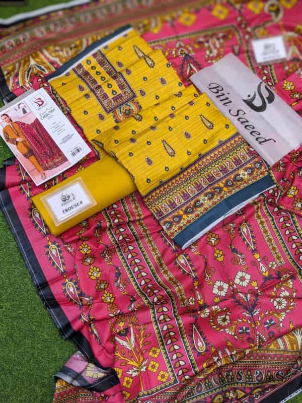 Bin Saeed Digital Printed Lawn