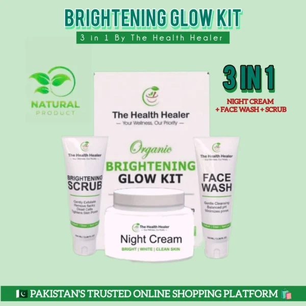 The Health Healer Brightening Glow Kit