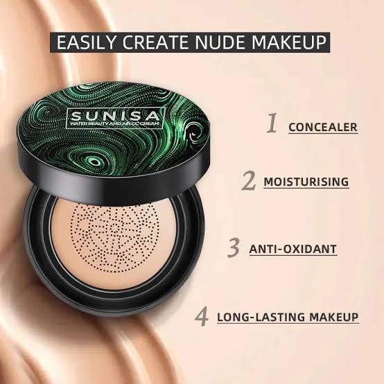 Sunisa 3-in-1 Air Cushion BB and CC Cream Foundation