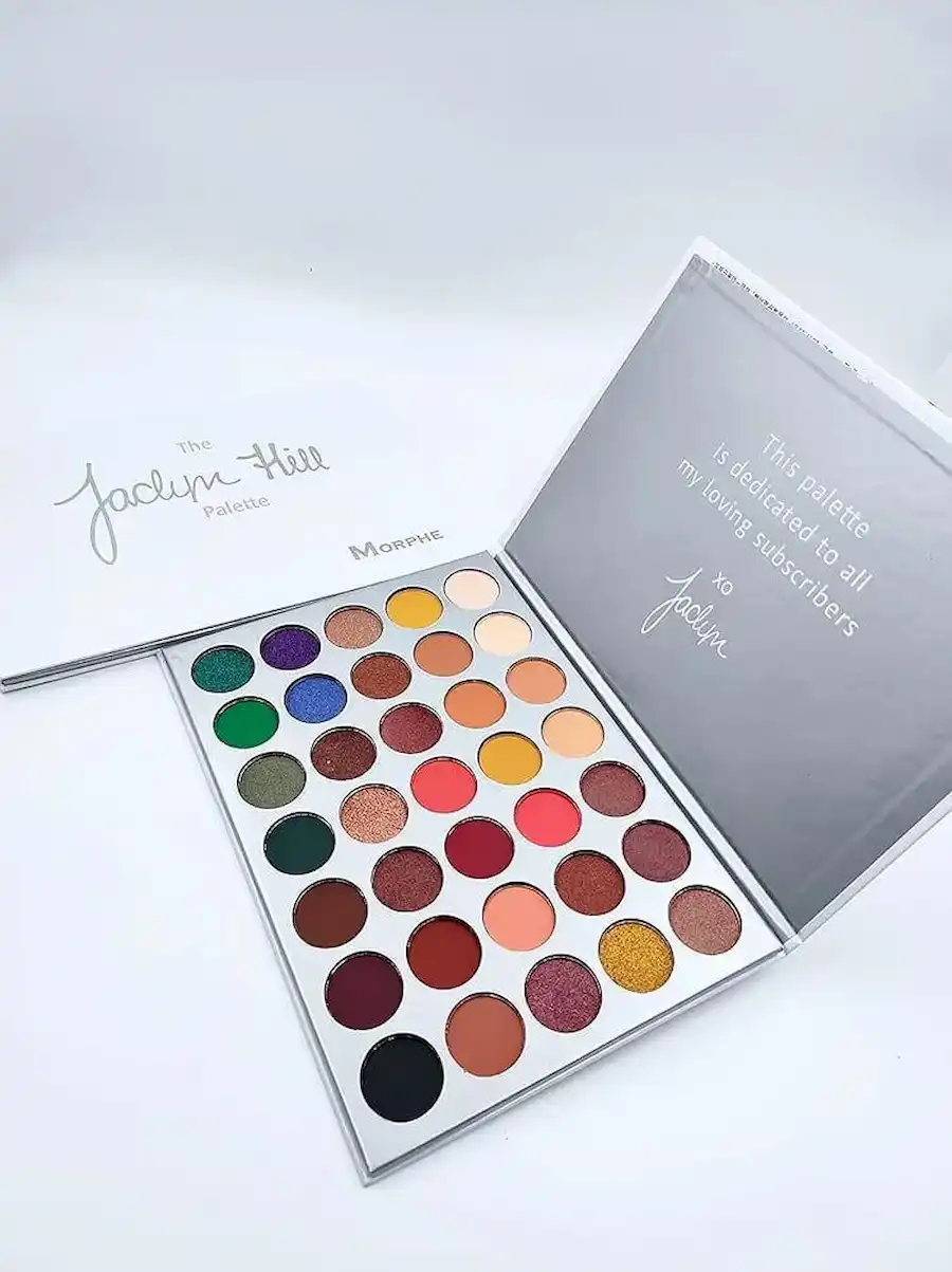 Jaclyn Hill Matte & Glitter Eyeshadow Palette | High-Pigment & Long-Lasting Shades - Image 3