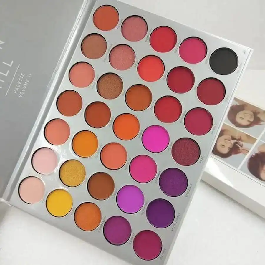 Jaclyn Hill Matte & Glitter Eyeshadow Palette | High-Pigment & Long-Lasting Shades - Image 4