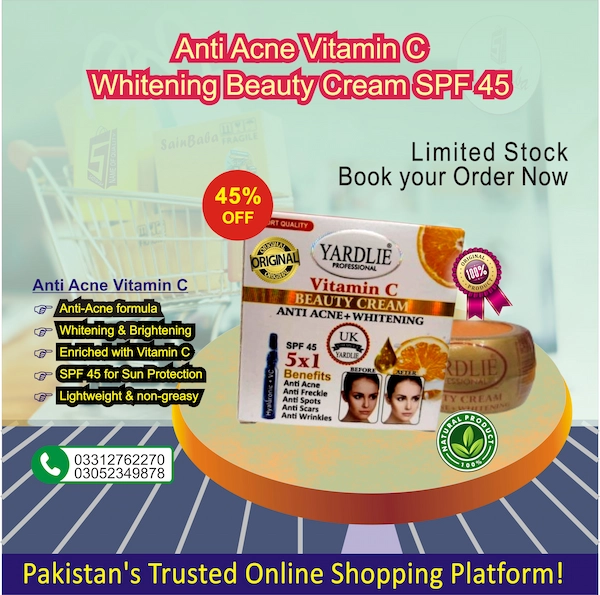 Anti Acne Vitamin C Whitening Beauty Cream