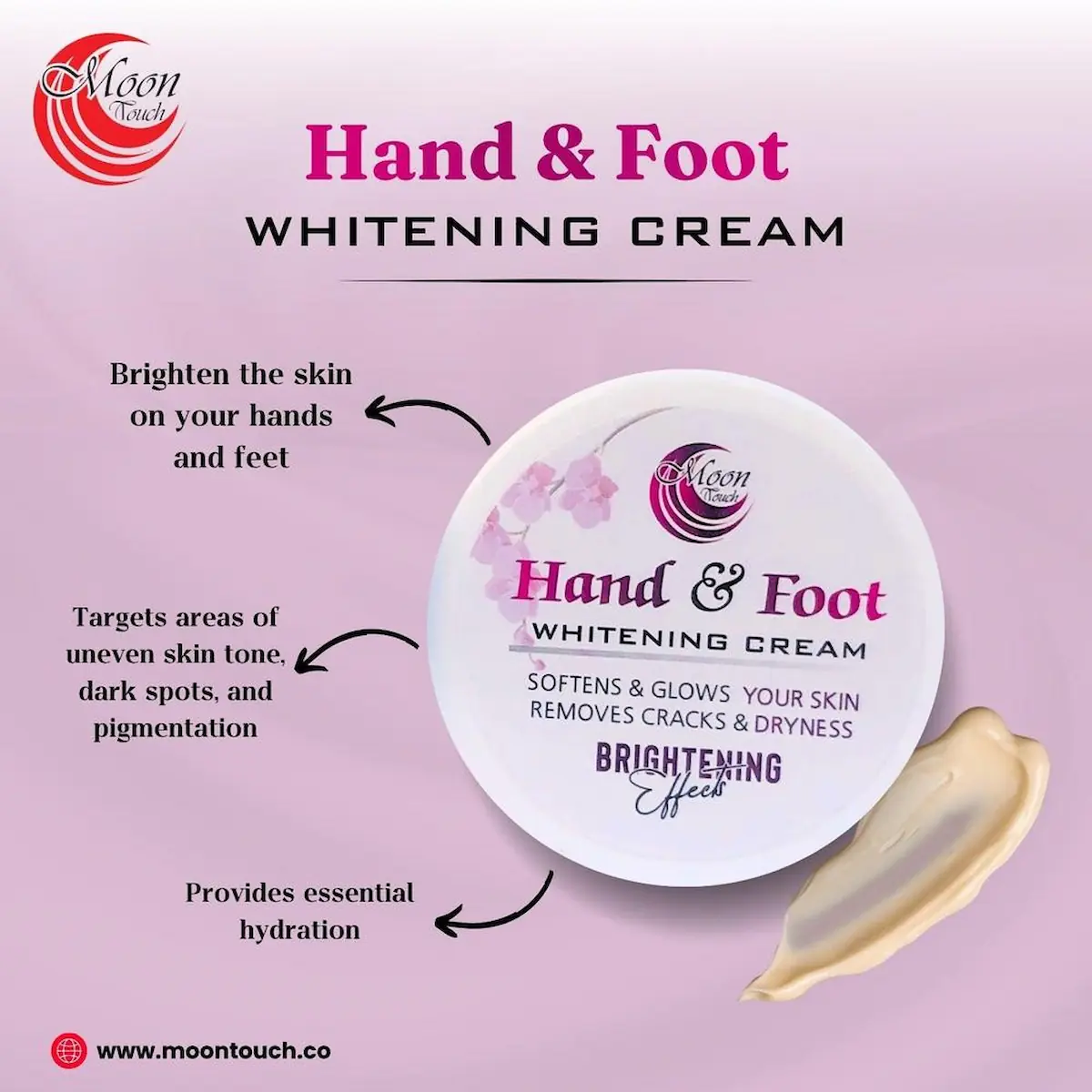 Hand and Foot Whitening by Moon Touch