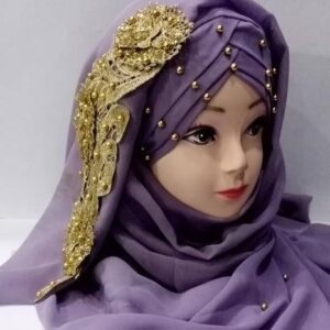 Women’s Floral Chiffon Hijab