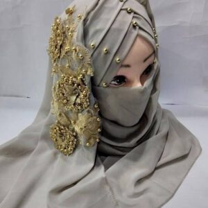 Women’s Floral Chiffon Hijab8