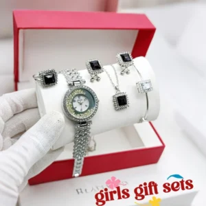 GUCCI Women's Diamond Stone Jewelry Watch | 5-Piece Zircon Jewelry