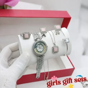 GUCCI Women's Diamond Stone Jewelry Watch | 5-Piece Zircon Jewelry