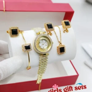 GUCCI Women's Diamond Stone Jewelry Watch | 5-Piece Zircon Jewelry
