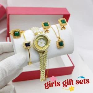 GUCCI Women's Diamond Stone Jewelry Watch | 5-Piece Zircon Jewelry