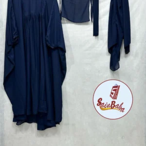 Women's Caftan Abaya 4-Piece Set | Scarf, Gown, Niqab & Belt