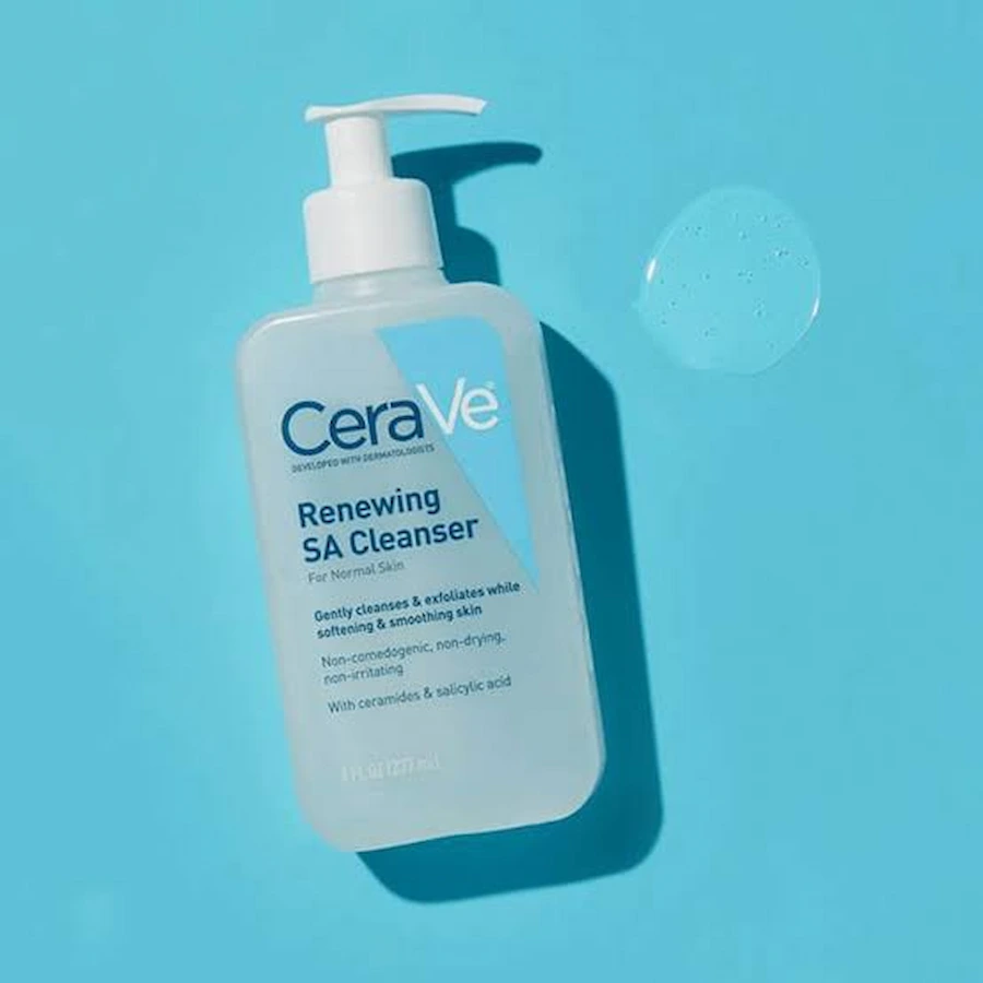 CeraVe Renewing SA Cleanser | Exfoliating Face & Body Wash - Image 3