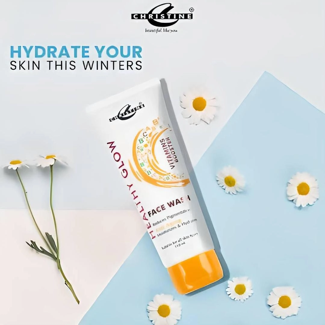 Christine Whitening & Hydrating Face Wash | Deep Clean & Glow