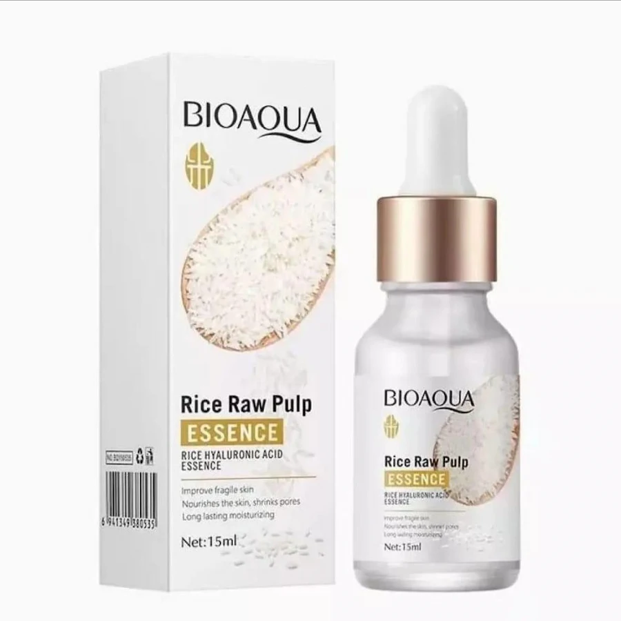 Bioaqua Rice Raw Pulp Serum | Deep Hydration & Brightening Formula - Image 5