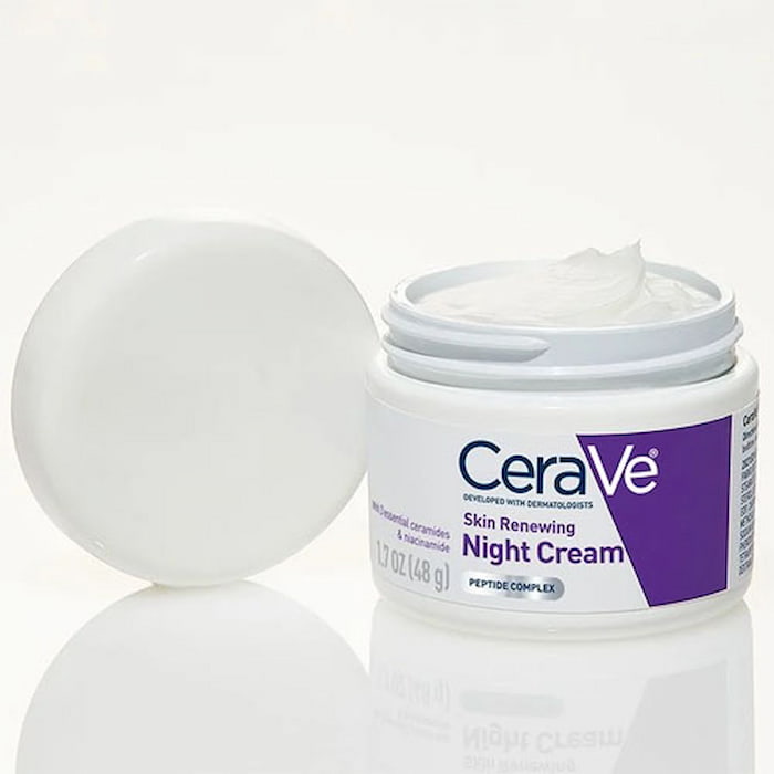CeraVe Skin Renewing Night Cream | Rejuvenation & Hydration - Image 3