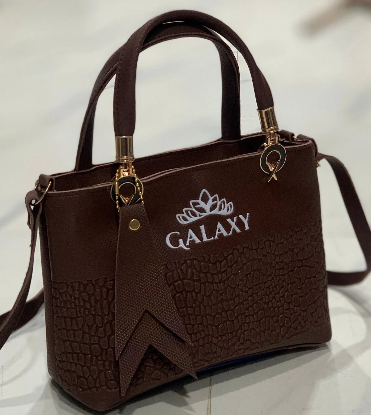Women's Galaxy Handbag | Stylish & Unique Design with Long Belt