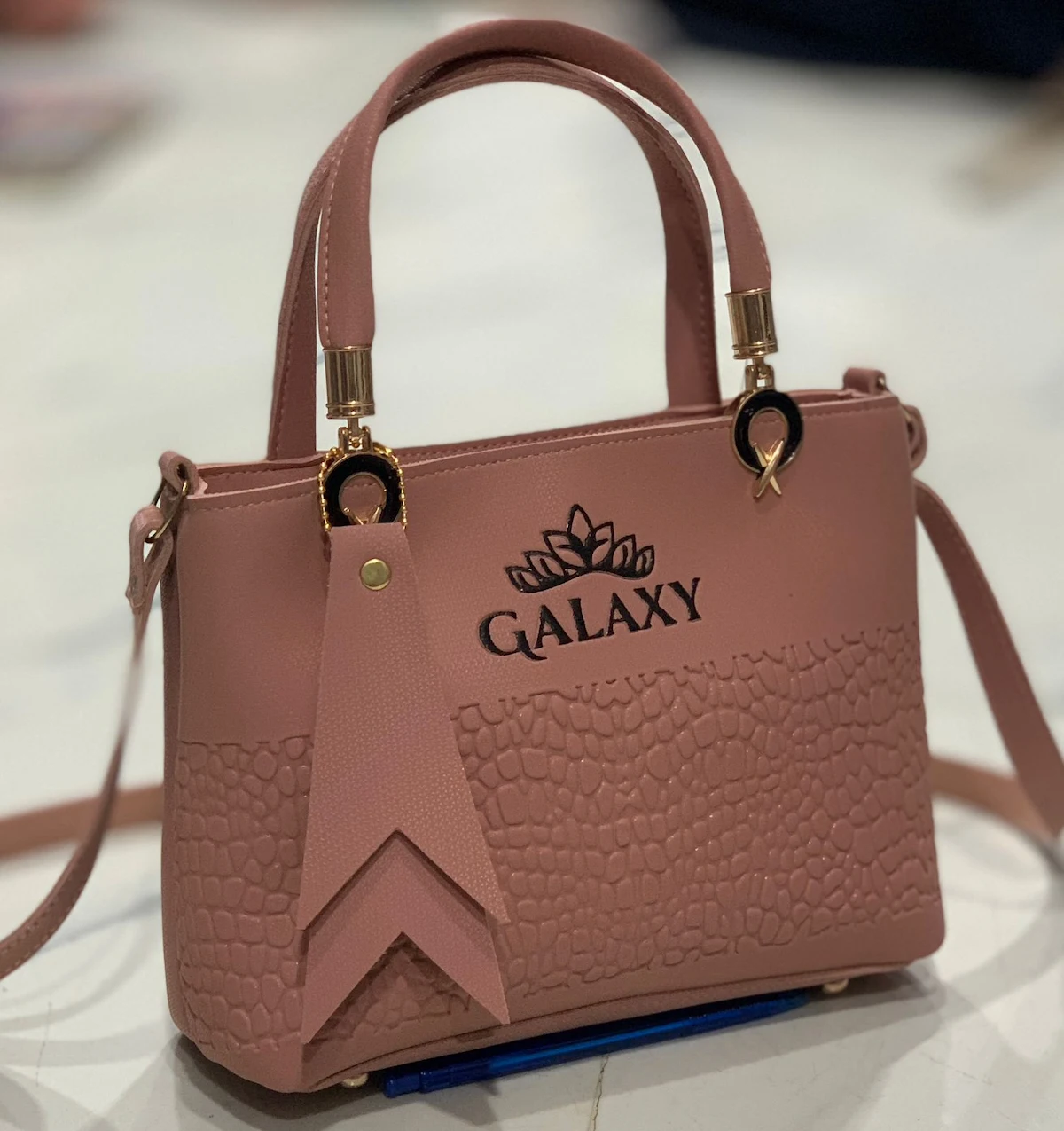 Women's Galaxy Handbag | Stylish & Unique Design with Long Belt