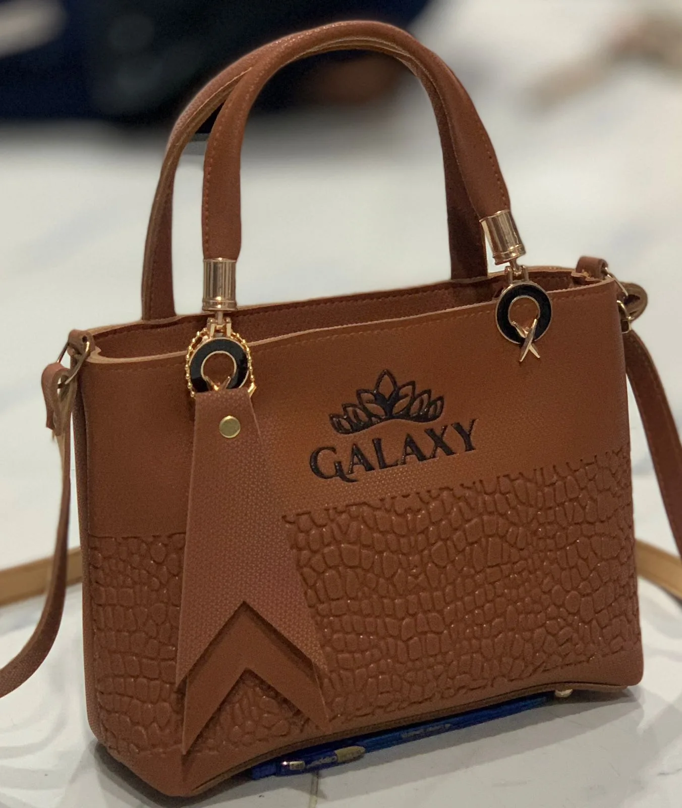 Women's Galaxy Handbag | Stylish & Unique Design with Long Belt