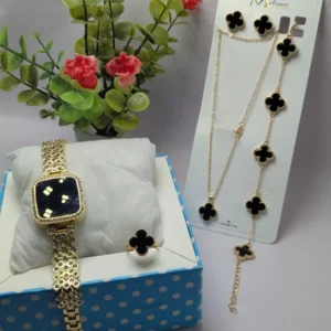 Apple Smart Touch Watch | 5-Piece Fancy Stone Jewelry Set