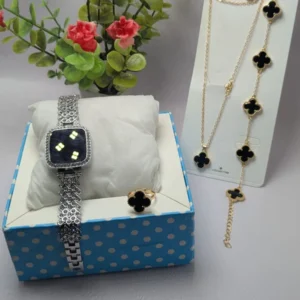 Apple Smart Touch Watch | 5-Piece Fancy Stone Jewelry Set