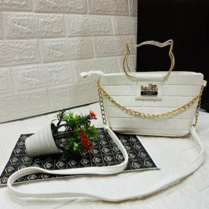 Women's Coach Crossbody Bag | Premium Quality with Kitty Handle & Long Strap