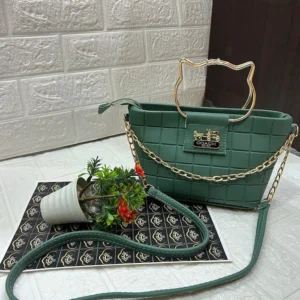 Women's Coach Crossbody Bag | Premium Quality with Kitty Handle & Long Strap