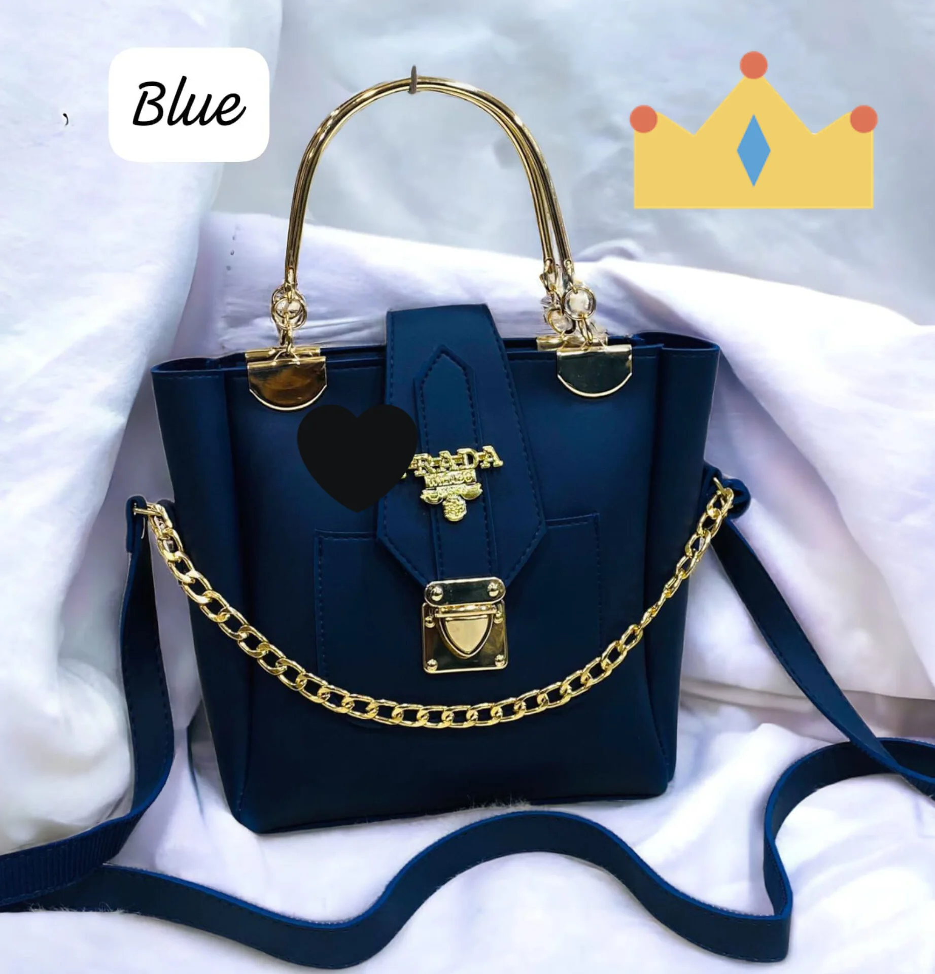 Women's Stylish Leather Shoulder Bag by Prada | Elegant Design with Long Strap