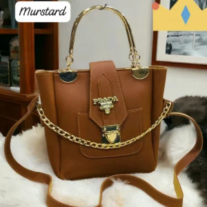 Women's Stylish Leather Shoulder Bag by Prada | Elegant Design with Long Strap