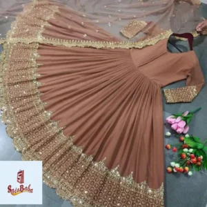 Eid Arrival | Heavy Sequence Embroidered Maxi with Dupatta - 3PCs Set