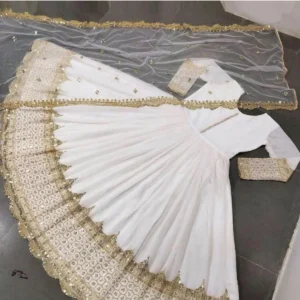 Eid Arrival | Heavy Sequence Embroidered Maxi with Dupatta - 3PCs Set
