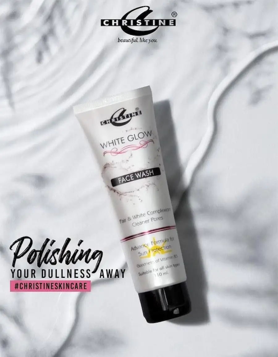 Christine Hydrating Face Wash with UV Protection | Cleanse & Shield - Image 3