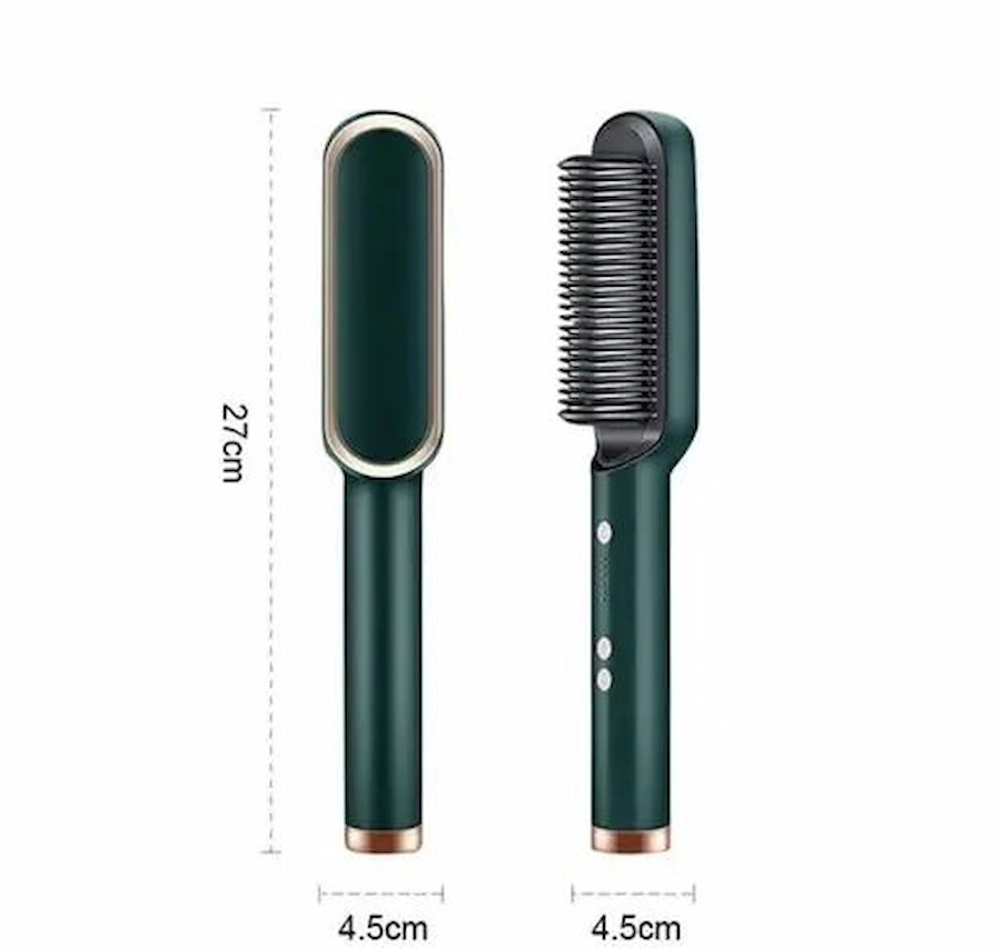 Professional Hair Straightener Brush | Smooth & Frizz-Free Hair Instantly - Image 3