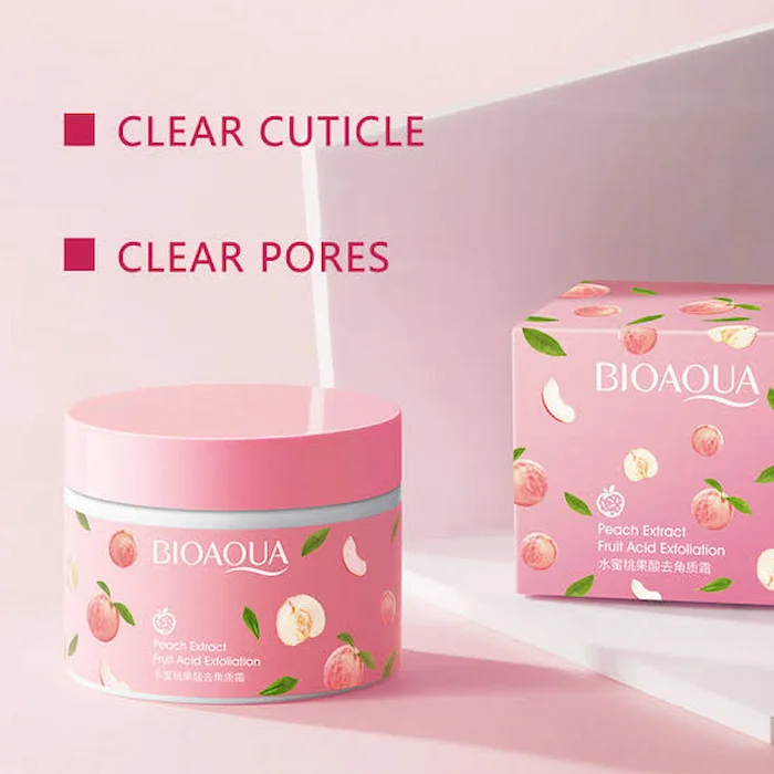Bioaqua Peach Extract Exfoliating Gel | Smooth & Radiant Skin - Image 5