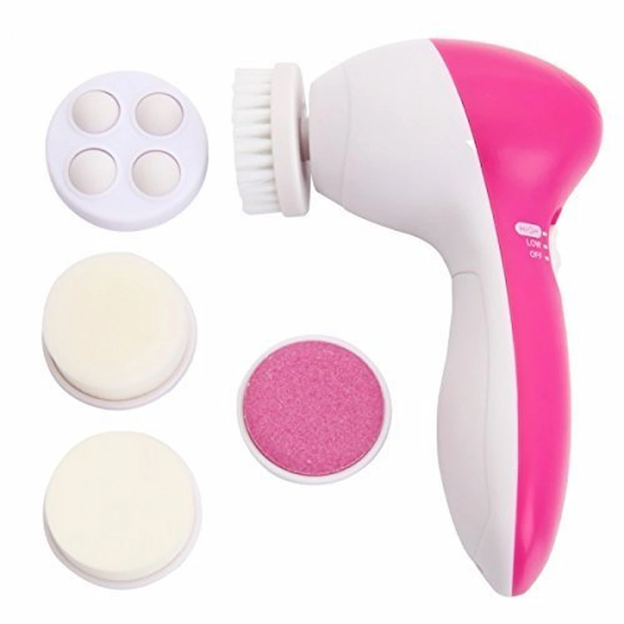 5-in-1 Electric Facial Cleanser & Massager | Blackhead Remover & Beauty Care Brush - Image 16