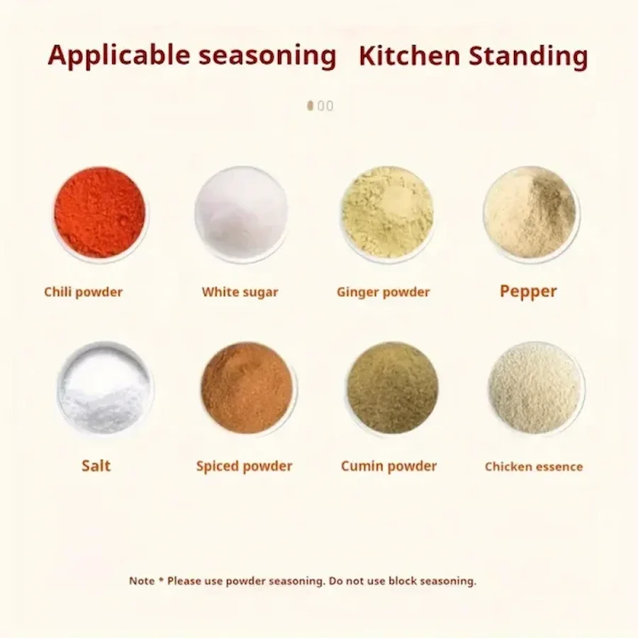 Sealed Glass Spice Jar | Salt, Pepper & Seasoning Dispenser with Press Control - Image 8