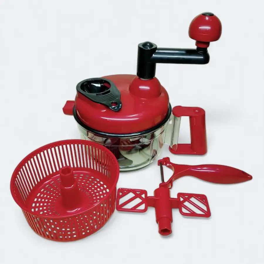 Manual Hand Speedy Vegetable Chopper | Multifunction Quick Onion & Salad Cutter - Image 7