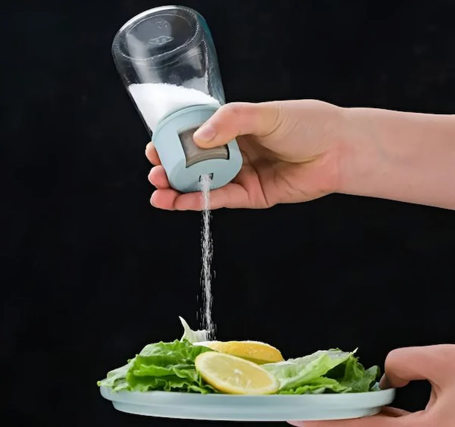 Sealed Glass Spice Jar | Salt, Pepper & Seasoning Dispenser with Press Control - Image 11