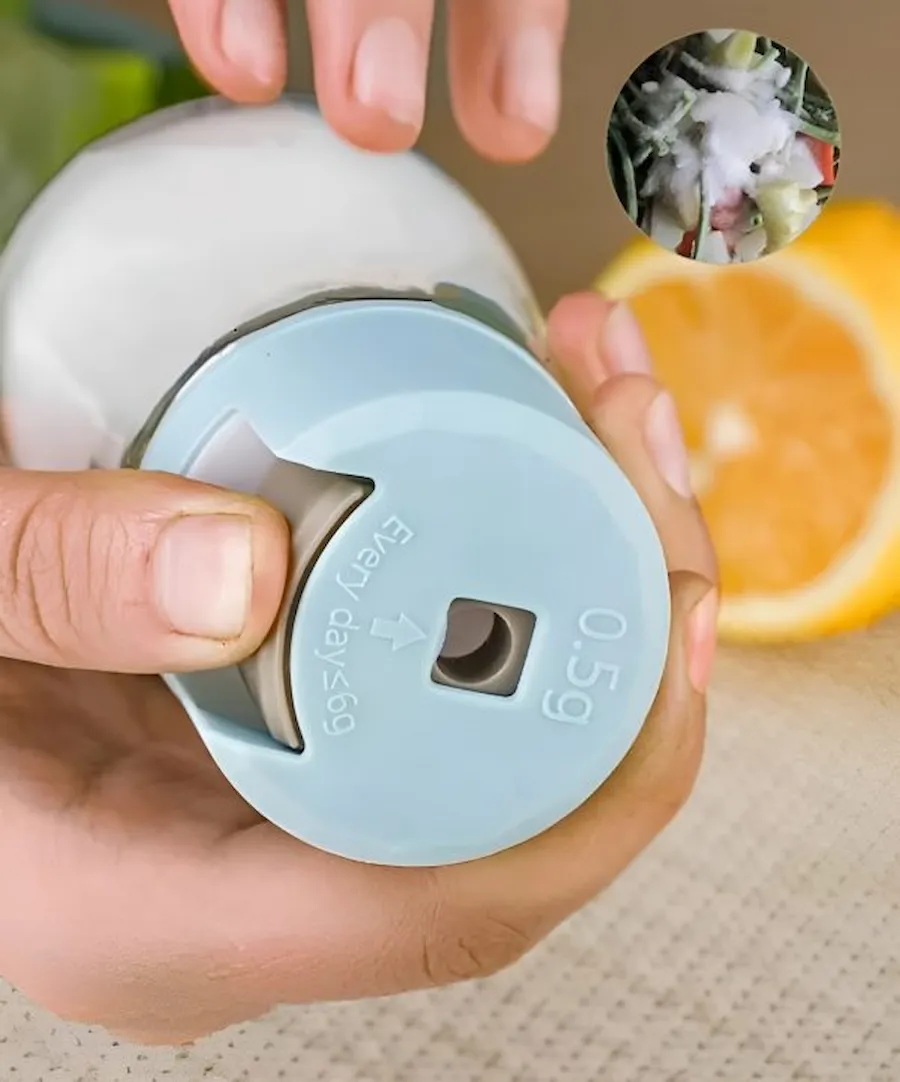 Sealed Glass Spice Jar | Salt, Pepper & Seasoning Dispenser with Press Control - Image 13