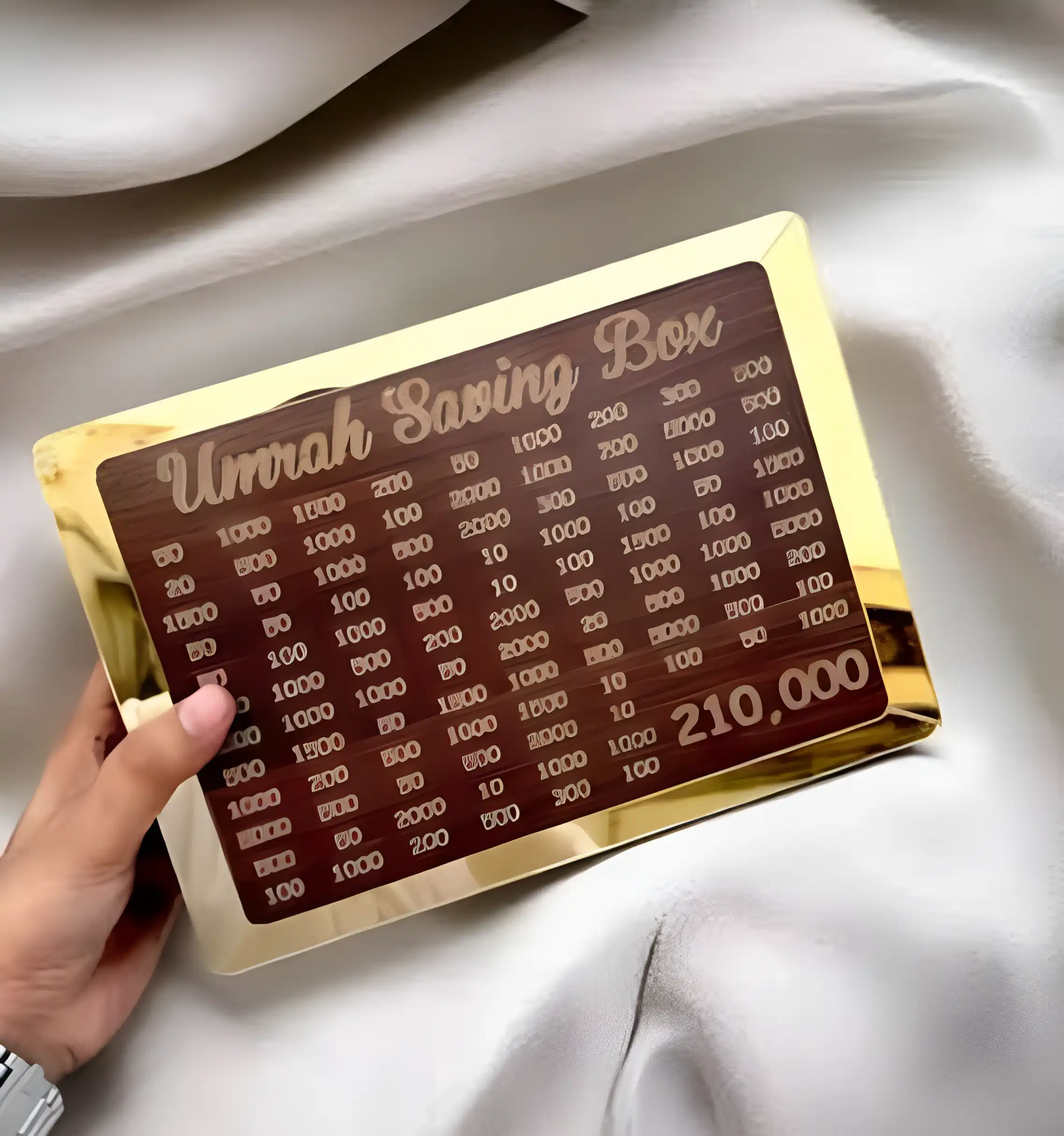 Umrah Saving Box | Best Quality 210,000 Saving Box for Umrah Savings