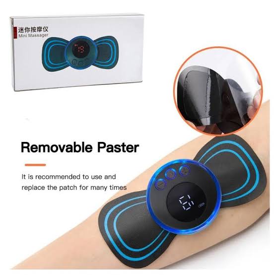 EMS Butterfly Portable Neck Massager | Compact – Rechargeable & Ideal for Pain Relief - Image 2