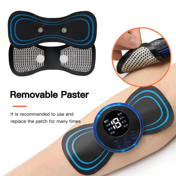EMS Butterfly Portable Neck Massager | Compact – Rechargeable & Ideal for Pain Relief - Image 5