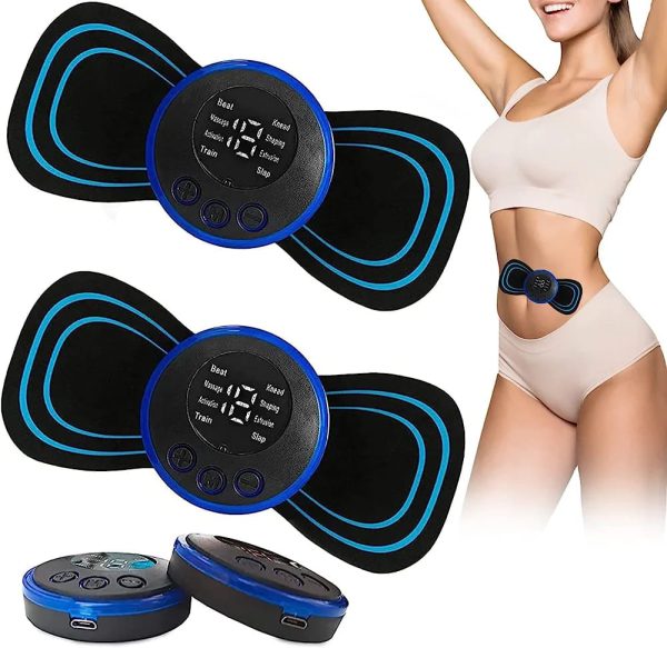 EMS Butterfly Portable Neck Massager | Compact – Rechargeable & Ideal for Pain Relief