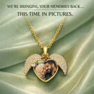 Customized Name Locket Necklace for Men - Women & Kids – Personalized Gold & Silver Plated Name Pendant | Special Gift Jewelry